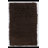 Alamin Handmade Flokati Wool Dark Brown Area Rug-93925349