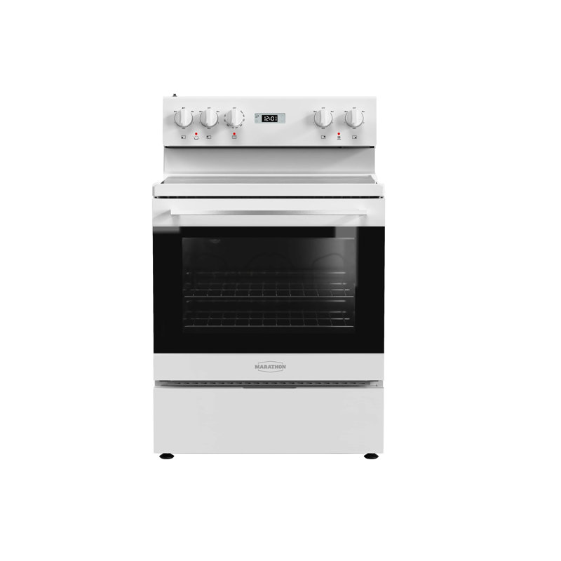Cuisinière électrique 30 po Marathon , Blanc