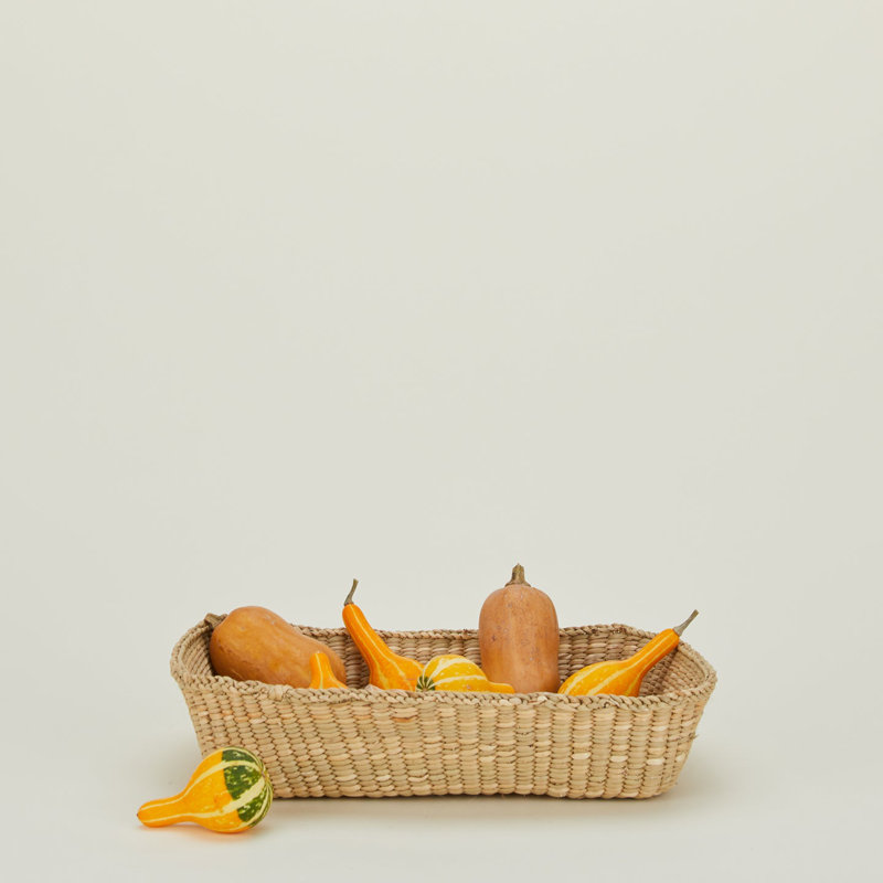 Woven Natural Grass Tray