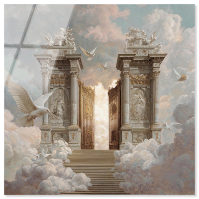 Cieux, portes, impression chrétienne par Art Remedy