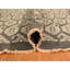 Tapis surdimensionné en laine noué à la main 11 pi 8 po x 15 pi 0 po gris turc Oushak