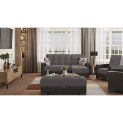 Chaise longue convertible avec rangement Primenest Nimbusflow