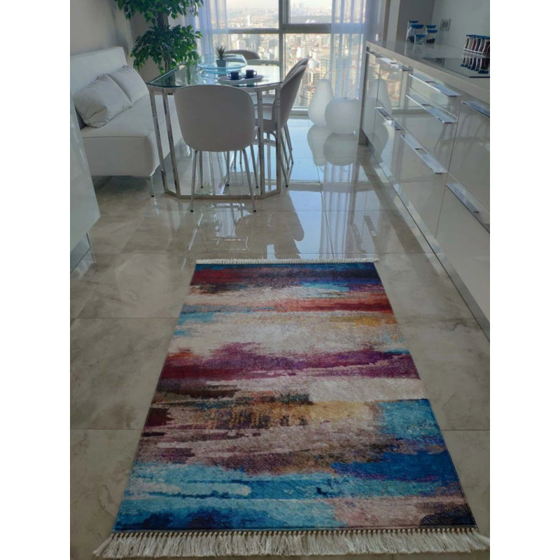 Tapis Masanao avec envers antidérapant, Rectangle 5 pi 3 po x 8 pi 2 po