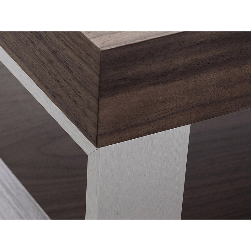 Solid Coffee Table with Storage