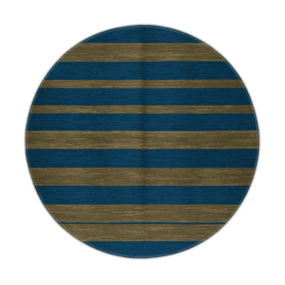 Tapis intérieur / extérieur bleu HorizontalStripes