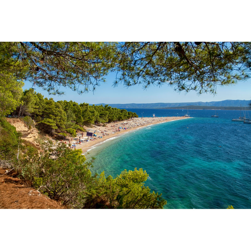 Canute Golden Horn Beach - Wrapped Canvas Print, 81cm H x 122cm W x 3.8cm D