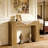 Large-Tabletop Sofa Table,Wooden Hallway Table,Console Table