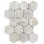 Feuille de mosaïque en porcelaine Splendor l 8,86 po x L 12,8 po