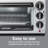 Proctor Silex Modern 4 Slice Toaster Oven