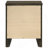 Clement Dark Cocoa 2-drawer Nightstand Bedside Table