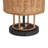 Rattan Lantern 1-Light table lamp