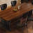 Solid wood eco-friendly dining table set-109026653