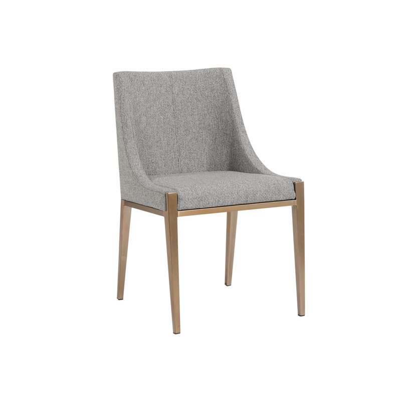 Dionne Upholstered Dining Chair, Grey