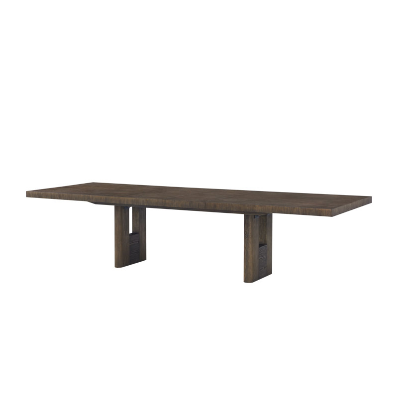 Urbane Rectangular Extension Dining Table, Campfire
