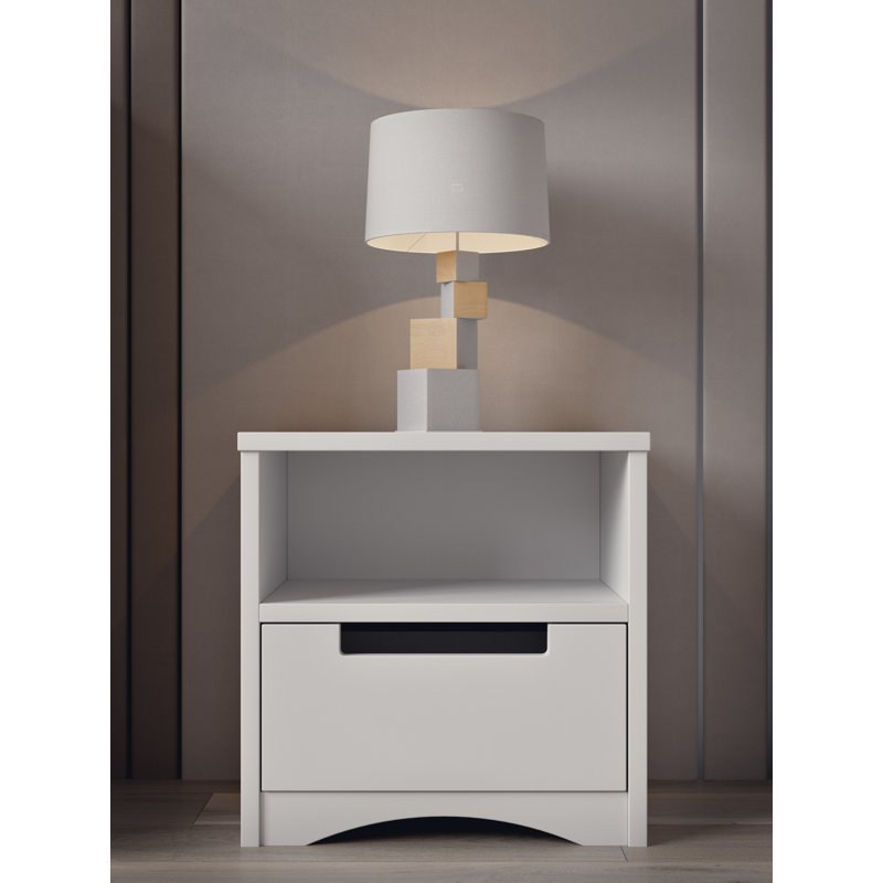 Hermes 1 Drawer Nightstand