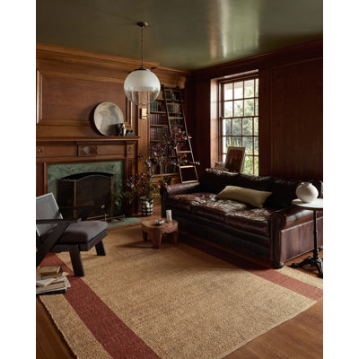  Weatherstaff Natural / Brick Area Rug