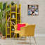 "Butterfly Flight", art mural sur toile brune encadrée, par Kim Allen-1232401193-1232602587