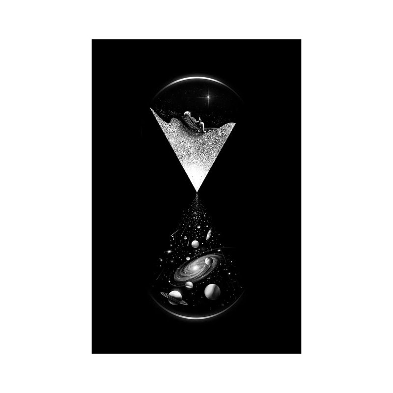 Spacetime 1 Piece Wall Art on Canvas, 152.4cm H x 101.6cm W x 3.81cm D, Wrapped Canvas