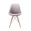 Chaise d'appoint rembourrée en velours Lougenia-1723725724
