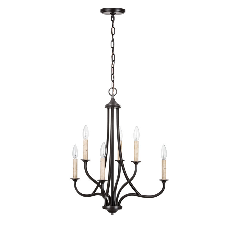 Ahrya 6 - Light Dimmable Chandelier
