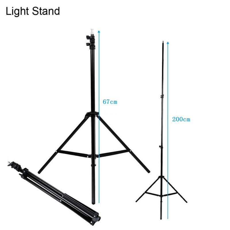 Support d’éclairage pour trépied photo studio à lampe flash