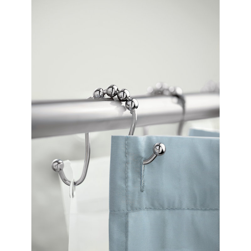 Rideau de douche incurvé 6,25 po Triva, Chrome