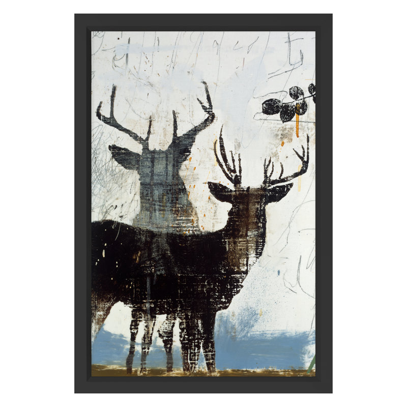 Cervidae II Print by Atkinson, Patrick, Black Single Picture Framed