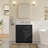 Ariel Hamlet 30 In. Bathroom Vanity With Carrara Quartz Countertop 1.5 Edge-374030835
