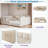 Velvet Upholstered Daybed With Side Storage Pockets And Grid Design-260049864-260049911