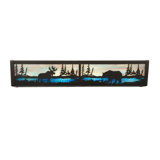 Rustic Lodge 4 - Light Dimmable LED Vanity Light