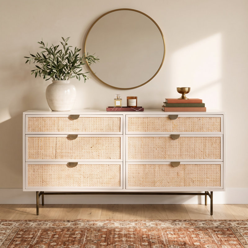 Lodi 64'' W 6 - Drawer Dresser