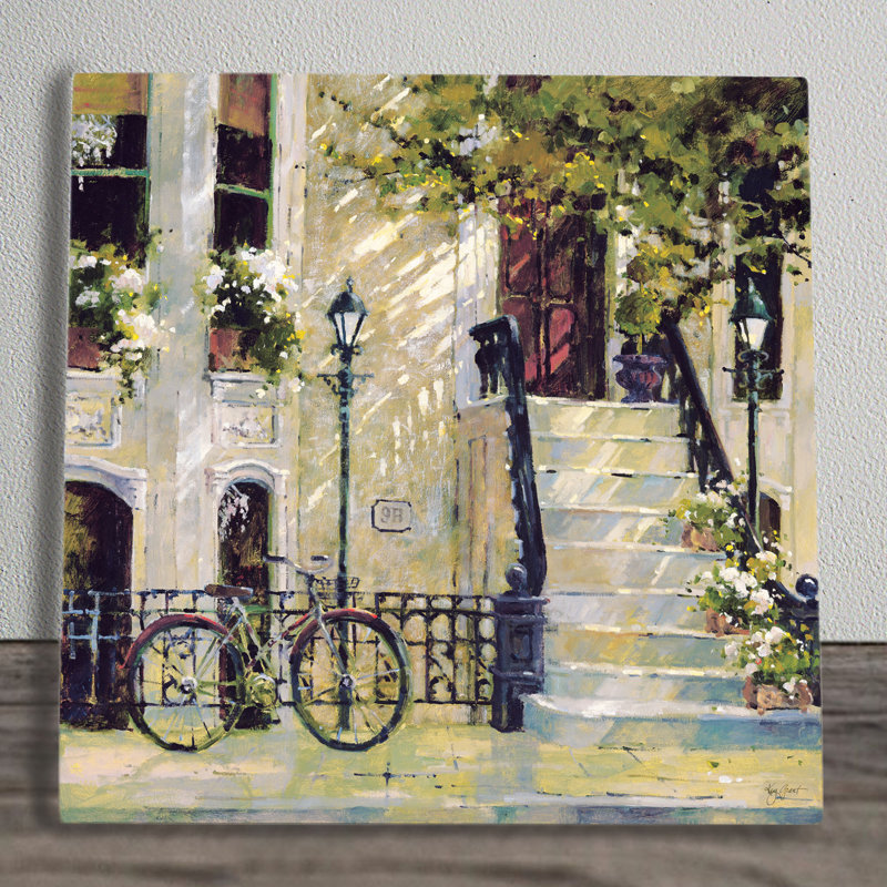 K GRANT Traditional Buildings & Architecture Wall Decor on Ceramic