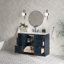 ARIEL Kelly 49 Single Sink Bathroom Vanity with Italian Carrara Marble Top-100472432-123913870-136317157