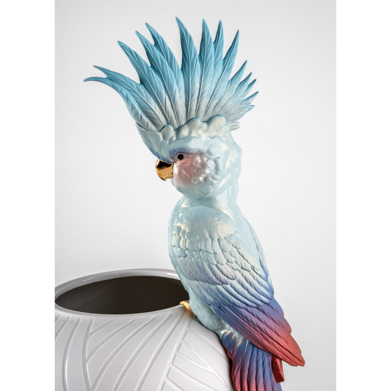 Cockatoo Vase