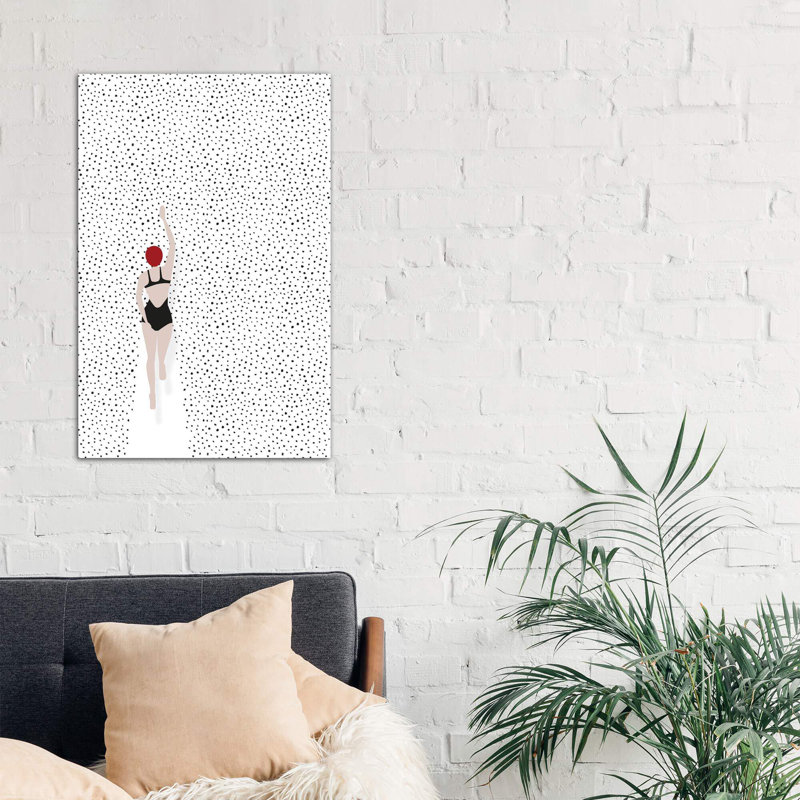 « nageing points » par amy & kurt berlin-print, Toile tendue, H 26 po x l 18 po x P 1,5 po