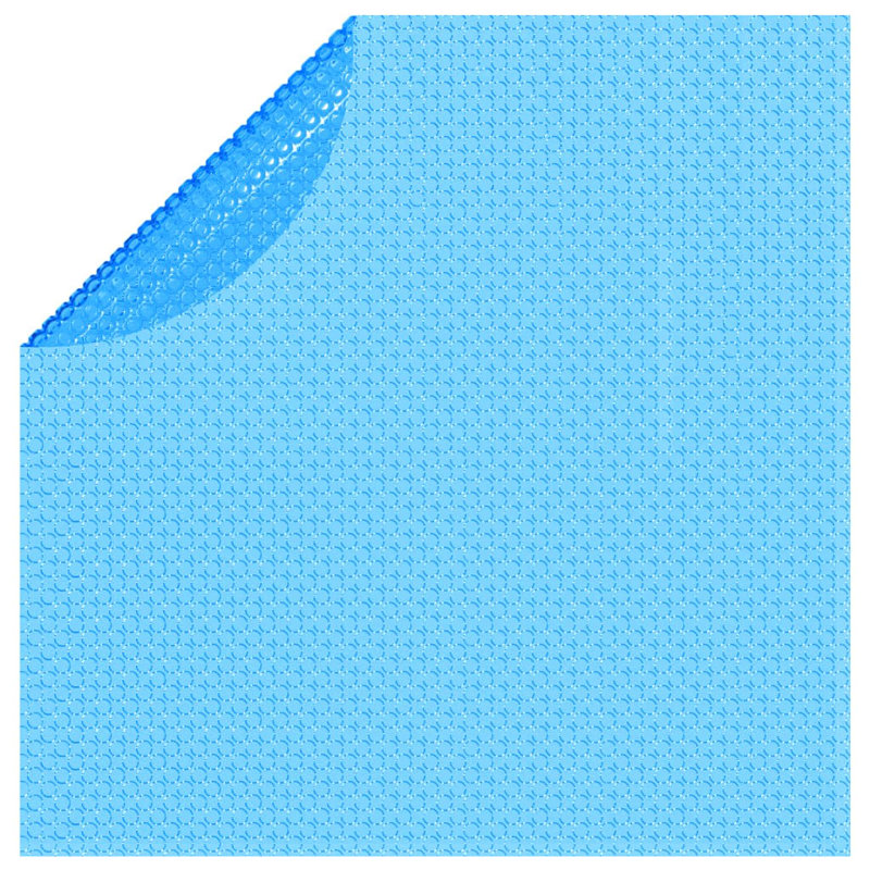 Dakota Fields Plastic Square Pool Cover Hot Tub in Blue, 250cm diameter