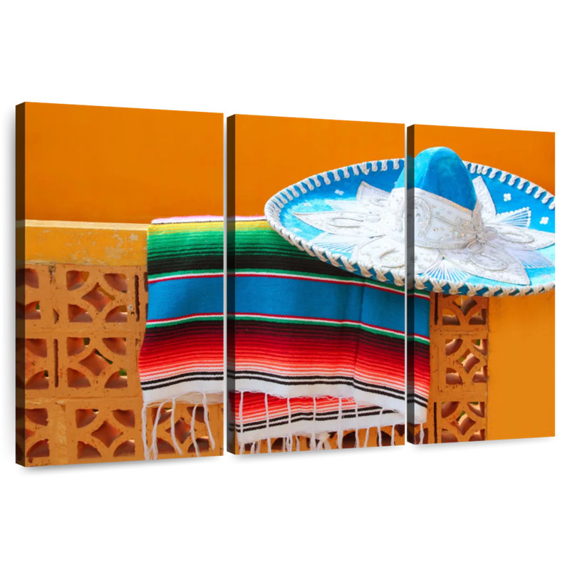 Syd Sombrero et Poncho, H 20 po x l 33 po