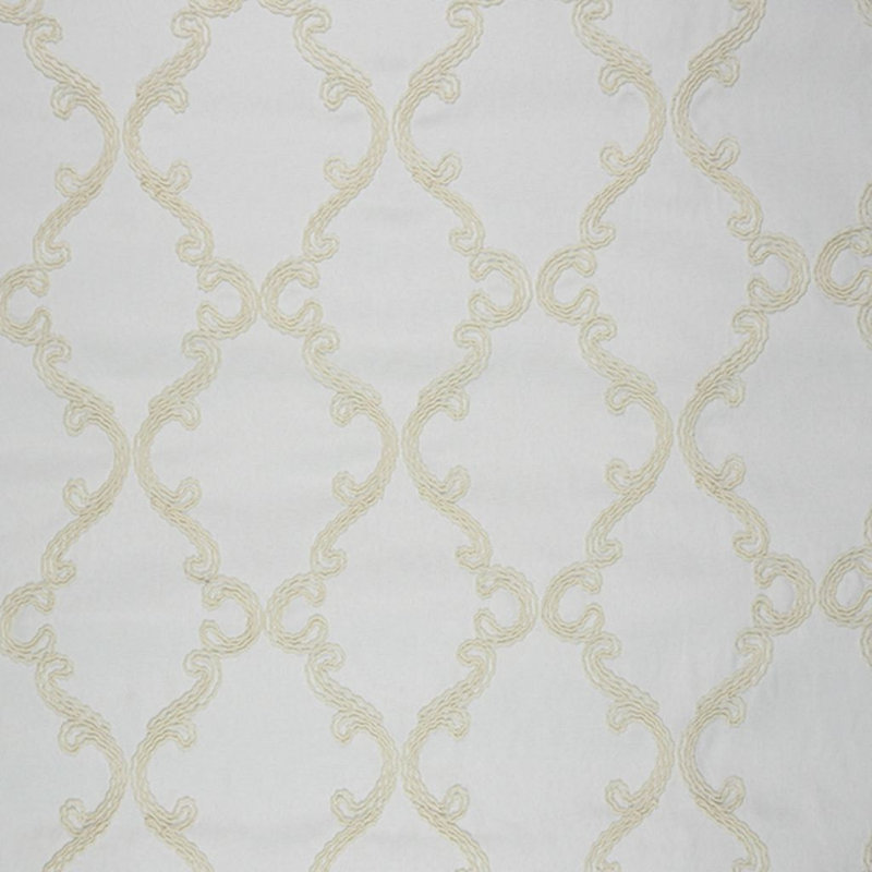 Tissu boucles et tourbillons Wesco, Taupe