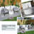 White Waterproof Fashion Beautiful Coffee Table