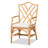 Breanda 22.8" W Rattan Armchair