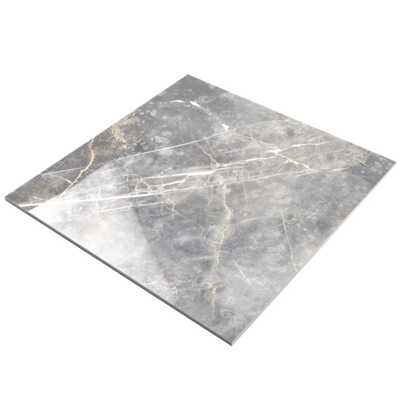 Carrelage mural 24 po x 24 po, Gris