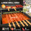 Outsunny 112cm W Portable Charcoal Grill