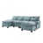 Chenille bleu menthe est en rupture de stock