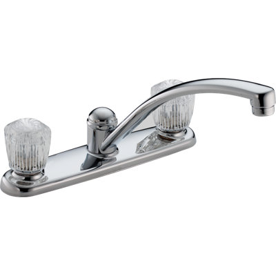 Classic Double Handle Kitchen Faucet