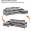 Canapé modulaire Leiny-1276454079
