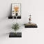 Ensemble de 3 tablettes murales flottantes minimalistes modernes-1432901927