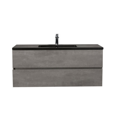 Spielman 47" Wall-Mounted Single Bathroom Vanity Set
