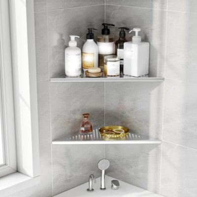 Wall Mounted Required Stainless Steel Shower Shelf