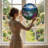 7.8"H Waterfall Landscape Stained Glass Window Panel-1366944512