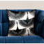 Coussin décoratif de luxe à motif de cygne noir Plutus-1465419193